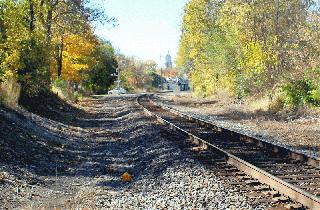 Railroad Tracks in Wabash